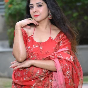 Organza Half Saree